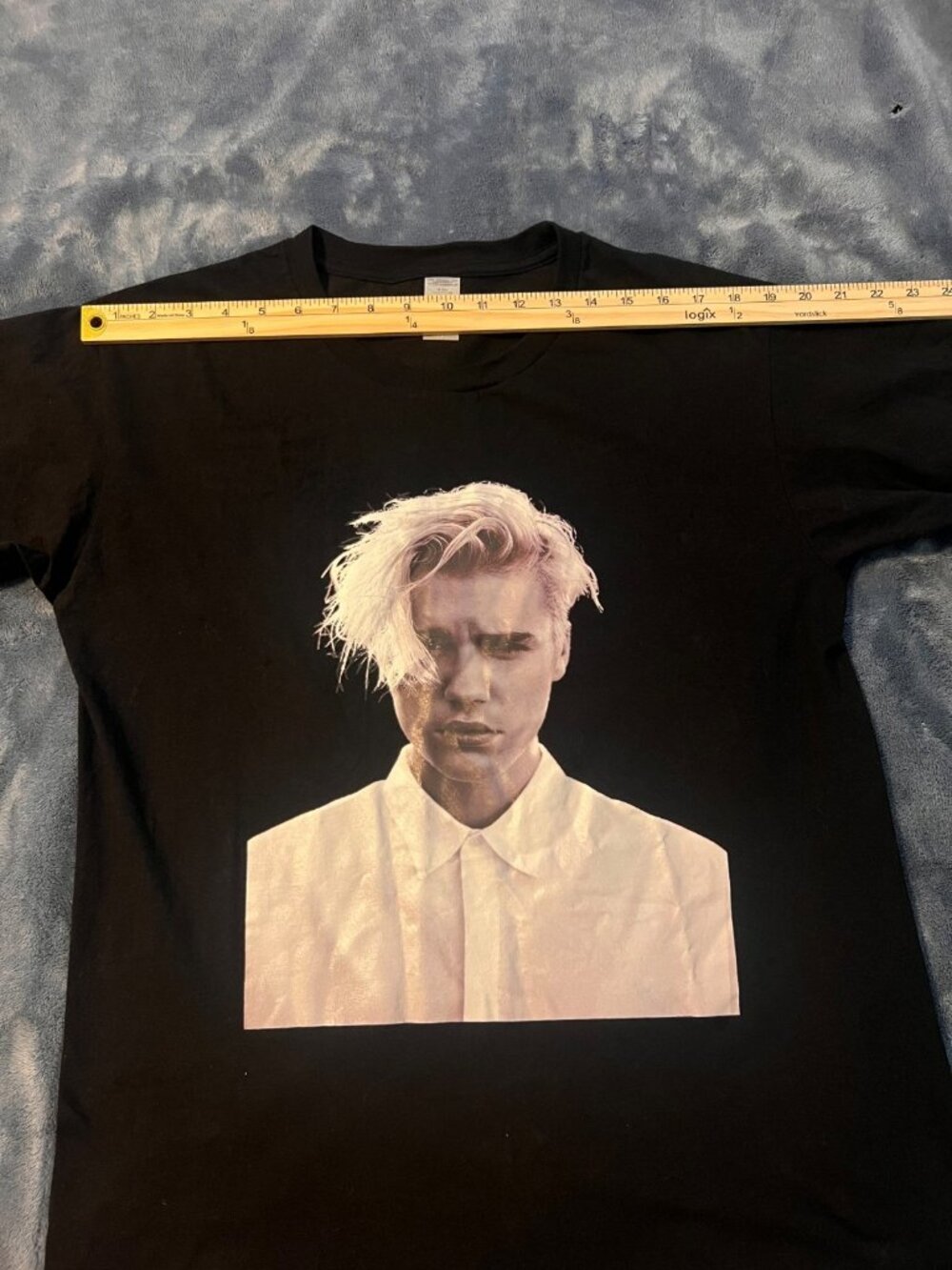 Official Justin Bieber Purpose World Tour 2016 Concert Graphic T-Shirt Large - Picture 6 of 6